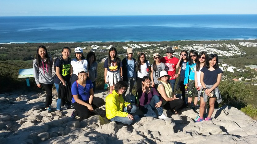 Top of Mt Coolum